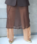 OUTLET(アウトレット) 【Pasterip】Raffle sheer pants
