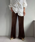 OUTLET(アウトレット) 【Pasterip】Cozy set up velour pants
