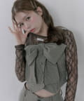 OLIVE des OLIVE(オリーブ デ オリーブ) ビッグリボンビスチェ