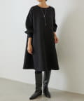 BEARDSLEY(ビアズリー) 袖パフダンボールワンピース