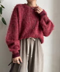 DOUDOU(ドゥドゥ) 【WEB限定】シャギープルオーバー