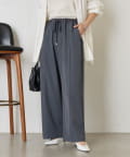 Jena　espace merveilleux(ジェナ　エスパスメルヴェイユ) 【WEB限定】【待望の再入荷！/サイズ展開あり】とろみイージーパンツ