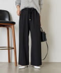 Jena　espace merveilleux(ジェナ　エスパスメルヴェイユ) 【WEB限定】【待望の再入荷！/サイズ展開あり】とろみイージーパンツ