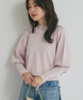 La boutique BonBon(ラブティックボンボン) 【名品・着回し力最強】ボリュームスリーブニット