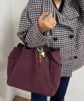 OUTLET(アウトレット) 【ear PAPILLONNER】仕切りポケットトートバッグ　Lサイズ