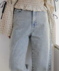 NICE CLAUP / OLIVE des OLIVE OUTLET(ナイスクラップ  / オリーブ デ オリーブ アウトレット) 【RMAF】美シルエットストーン付デニム