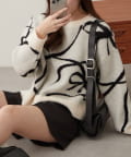 NICE CLAUP / OLIVE des OLIVE OUTLET(ナイスクラップ  / オリーブ デ オリーブ アウトレット) BIGリボン柄PO
