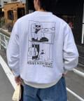 CIAOPANIC TYPY(チャオパニックティピー) 【ユニセックス】DOGS刺繍ロゴプリントスウェット