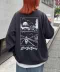 CIAOPANIC TYPY(チャオパニックティピー) 【ojisan】ワンポイント刺繍裏毛スウェットクルー