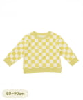 3COINS(スリーコインズ) 《WEB限定商品》パイルロングTシャツ：80～90cm