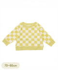 3COINS(スリーコインズ) 《WEB限定商品》パイルロングTシャツ：70～80cm