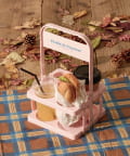 3COINS(スリーコインズ) ドリンクホルダー：S／Autumn Picnic