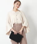 un dix cors(アンディコール) 《大人可愛い◎》シャンブレーチュニックブラウス