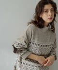 Whim Gazette(ウィム ガゼット) フェアアイルプルオーバー