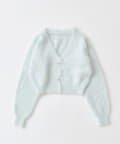 OLIVE des OLIVE(オリーブ デ オリーブ) melty ribbon short knit