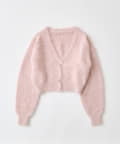 OLIVE des OLIVE(オリーブ デ オリーブ) melty ribbon short knit