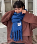 CIAOPANIC TYPY(チャオパニックティピー) 【洗える静電気防止】太フリンジマフラー