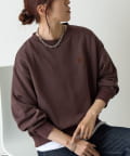 COLONY 2139(コロニー トゥーワンスリーナイン) ハート刺繍スウェットプルオーバー