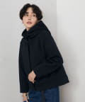 NOLLEY'S(ノーリーズ) 《セットアップ対応》ウォッシャブルエアボールフードブルゾン