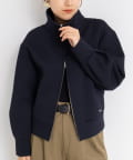 NOLLEY'S(ノーリーズ) 《セットアップ対応》ウォッシャブルエアボールスタンドジップブルゾン