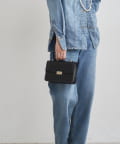 LOUNGEDRESS(ラウンジドレス) 【GALENA/ガレナ】ゴールドバックルショルダーBag
