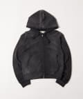 WHO’S WHO gallery(フーズフーギャラリー) Sourcream ワッフルFADEジップパーカー
