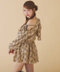 one after another NICE CLAUP(ワンアフターアナザー ナイスクラップ) アメスリチュニックワンピース