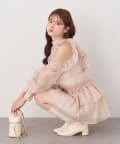 one after another NICE CLAUP(ワンアフターアナザー ナイスクラップ) アメスリチュニックワンピース