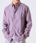FREDY & GLOSTER(フレディ アンド グロスター) ＜つぶし衿＞U.S.COTTON混 ボタンダウンネルシャツ