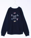 FREDY & GLOSTER(フレディ アンド グロスター) 【ホンダ×はぴだんぶい】UNISEX ウィング＆サークルカブ 裏起毛スウェット