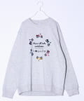 FREDY & GLOSTER(フレディ アンド グロスター) 【ホンダ×はぴだんぶい】UNISEX ウィング＆サークルカブ 裏起毛スウェット