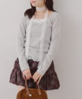 NICE CLAUP / OLIVE des OLIVE OUTLET(ナイスクラップ  / オリーブ デ オリーブ アウトレット) ̠-3キロ見え【RMAF】1枚で映える！ホルターレーステレコトップス