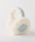 one after another NICE CLAUP(ワンアフターアナザー ナイスクラップ) 刺繍入りフェイクムートンイヤーマフ