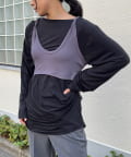 Pasterip(パセリ) 【Layering set】Loose tee& Twist tank