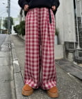 CIAOPANIC TYPY(チャオパニックティピー) 【WEB限定】【UNISEX】サイドベルト付きワイドスラックス