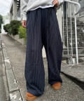 CIAOPANIC TYPY(チャオパニックティピー) 【WEB限定】【UNISEX】サイドベルト付きワイドスラックス