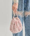 mystic(ミスティック) シャーリングサテンホイップBAG