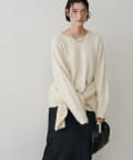 LARUTA(ラルータ) 2WAYニットプルオーバー