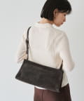 russet(ラシット) ステンシルデザインスエード横長ショルダーバッグ