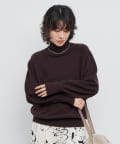 NOLLEY'S(ノーリーズ) 12Gオルティアハイネックプルオーバーニット