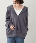 NICE CLAUP / OLIVE des OLIVE OUTLET(ナイスクラップ  / オリーブ デ オリーブ アウトレット) 【RMAF】コクーンZIPパーカー
