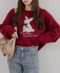 NICE CLAUP / OLIVE des OLIVE OUTLET(ナイスクラップ  / オリーブ デ オリーブ アウトレット) ふわふわ感がかわいい♡こだわりのアニマルニット