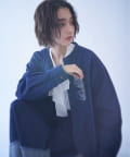 Remind me and forever(リマインドミーアンドフォーエバー) 【NUNIFE】ノーカラーデニムシャツジャケット