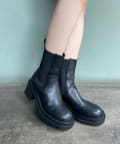 NICE CLAUP / OLIVE des OLIVE OUTLET(ナイスクラップ  / オリーブ デ オリーブ アウトレット) 【one after another】タンク底サイドゴアブーツ