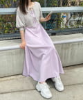 NICE CLAUP / OLIVE des OLIVE OUTLET(ナイスクラップ  / オリーブ デ オリーブ アウトレット) 【one after another】カーディガンセットカットワンピース