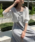NICE CLAUP / OLIVE des OLIVE OUTLET(ナイスクラップ  / オリーブ デ オリーブ アウトレット) 【one after another】カーディガンセットカットワンピース