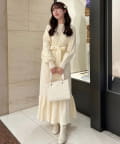 NICE CLAUP / OLIVE des OLIVE OUTLET(ナイスクラップ  / オリーブ デ オリーブ アウトレット) 【one after another】ニットワンピース