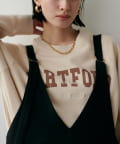 NICE CLAUP / OLIVE des OLIVE OUTLET(ナイスクラップ  / オリーブ デ オリーブ アウトレット) 【LARUTA】裏起毛プリント刺繍プルオーバー