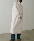NICE CLAUP / OLIVE des OLIVE OUTLET(ナイスクラップ  / オリーブ デ オリーブ アウトレット) 【LARUTA】ウール混リサイクルポリロングニットワンピース