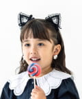 3COINS(スリーコインズ) レースネコ耳カチューシャ／KIDS